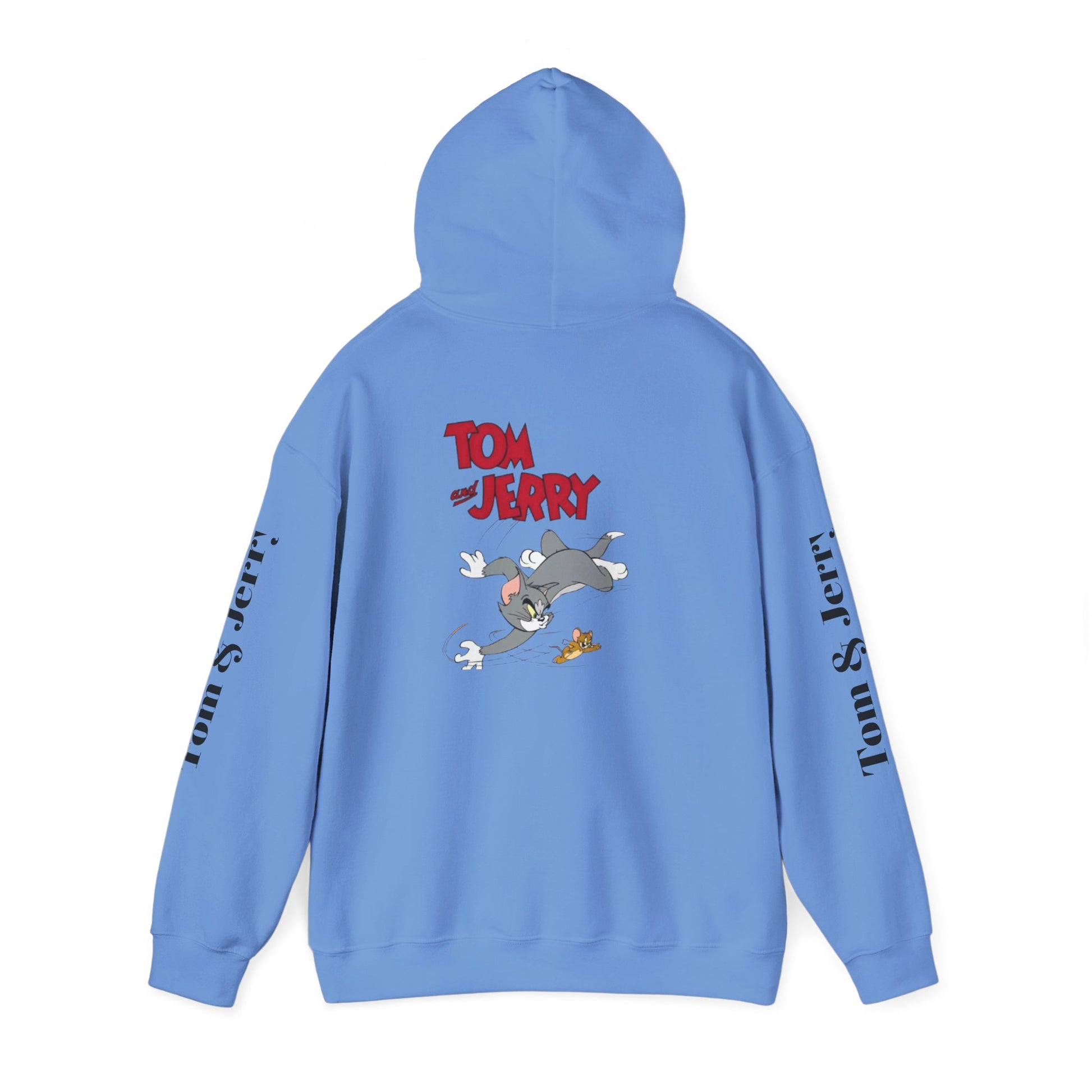 Tom and Jerry Unisex Hoodie - Vintage Cartoon Sweatshirt for Fans, Cozy Gift for Birthdays, Perfect for All Seasons, Casual Wear