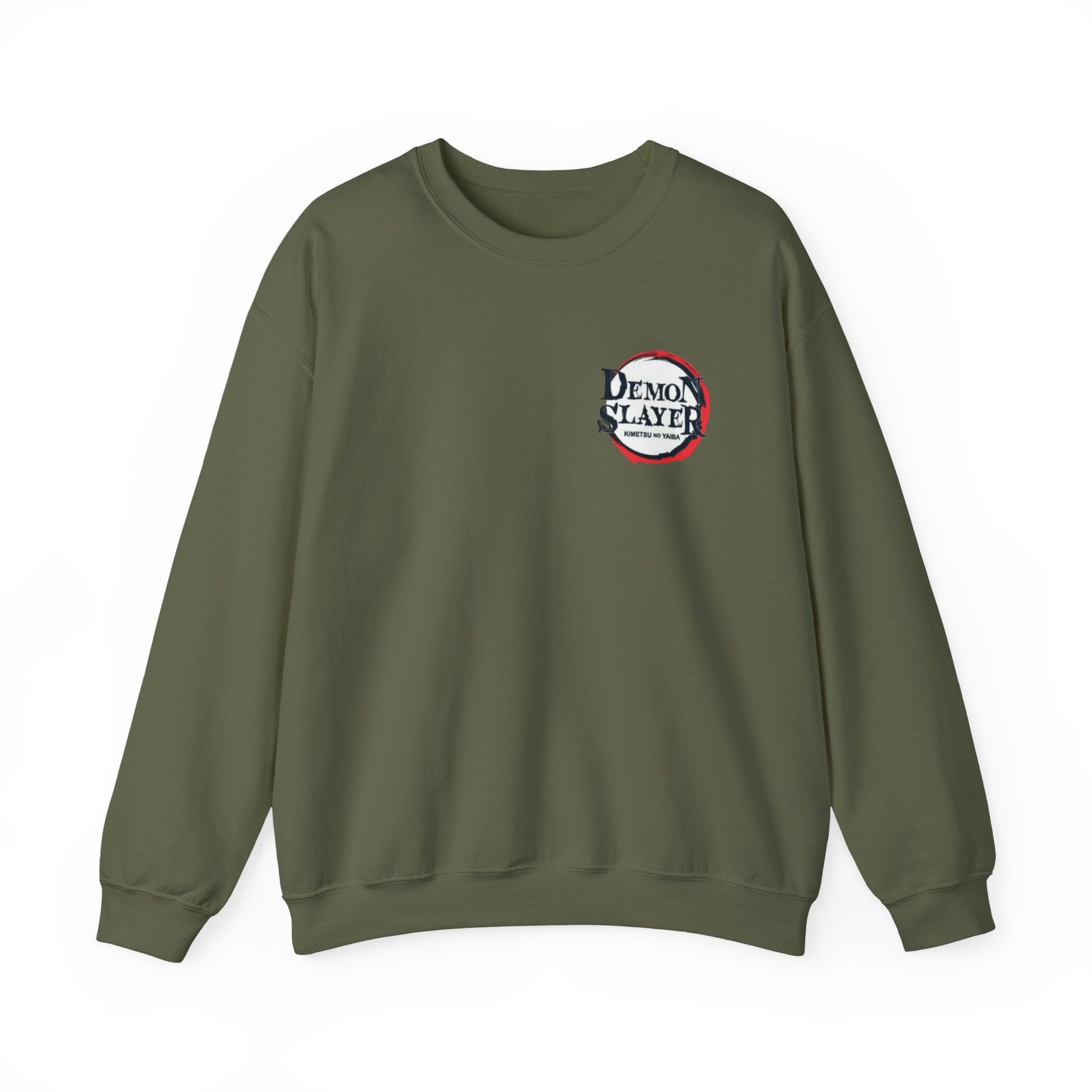 Demon Slayer Crewneck Sweatshirt, Cozy Anime Apparel, Unisex Sweater, Gift for Fans, Casual Pullover, Holiday and Birthday Present