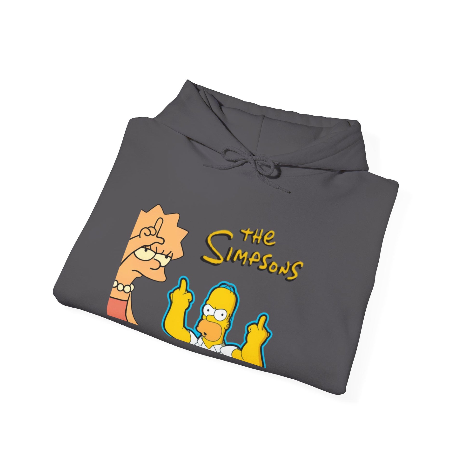 Simpsons Unisex Heavy Blend Hoodie | Cozy Gift for Fans, Graphic Sweatshirt, Fun Cartoon Apparel, Casual Wear, Unique Holiday Gift
