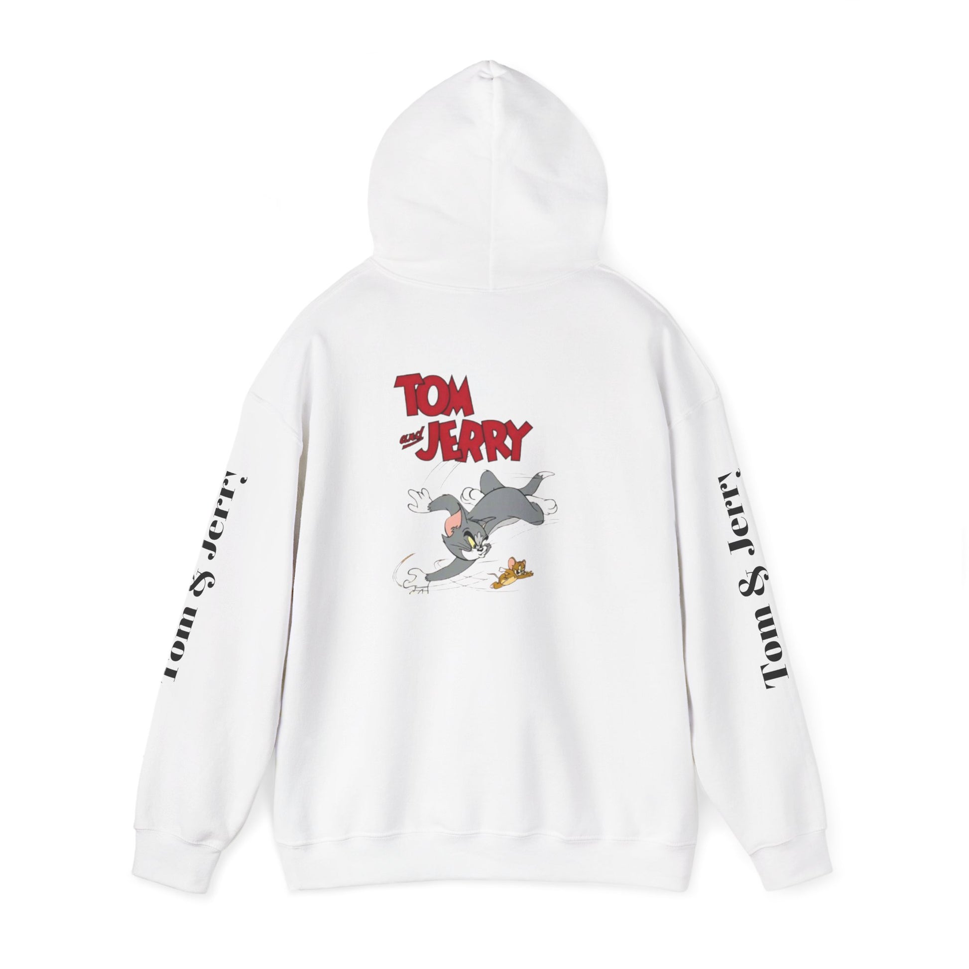 Tom and Jerry Unisex Hoodie - Vintage Cartoon Sweatshirt for Fans, Cozy Gift for Birthdays, Perfect for All Seasons, Casual Wear
