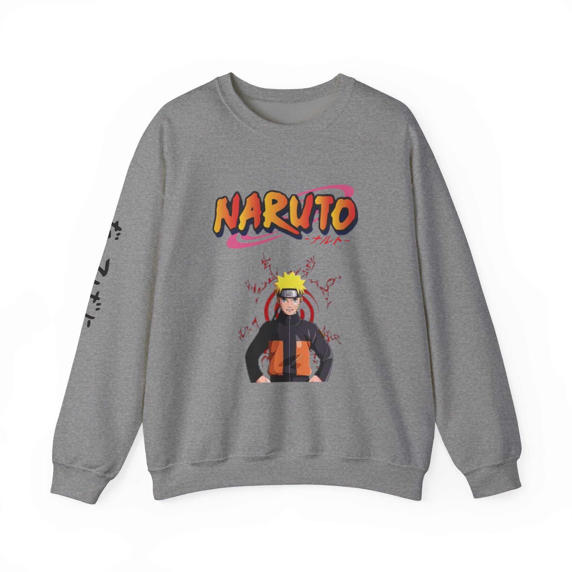 Naruto Inspired Unisex Crewneck Sweatshirt, Anime Apparel, Gift for Fans, Cozy Fashion, Streetwear, Casual Style