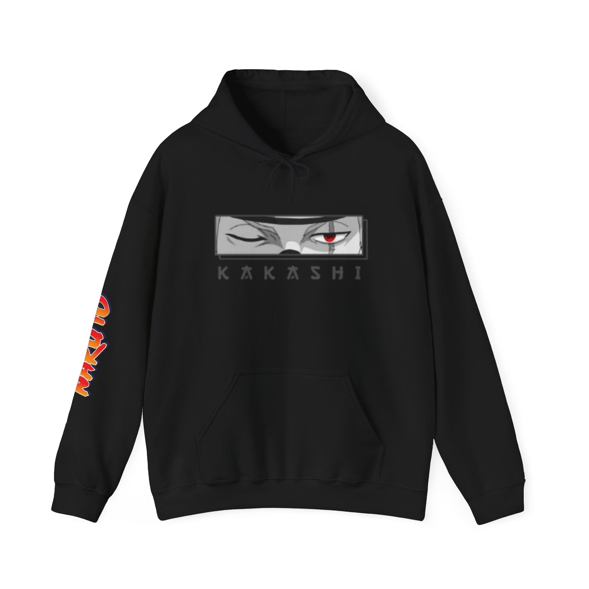 Kakashi Inspired Unisex Hoodie - Cozy Anime Sweatshirt for Fans, Great Gift for Birthdays, Nostalgic Casual Wear, Unisex Fashion