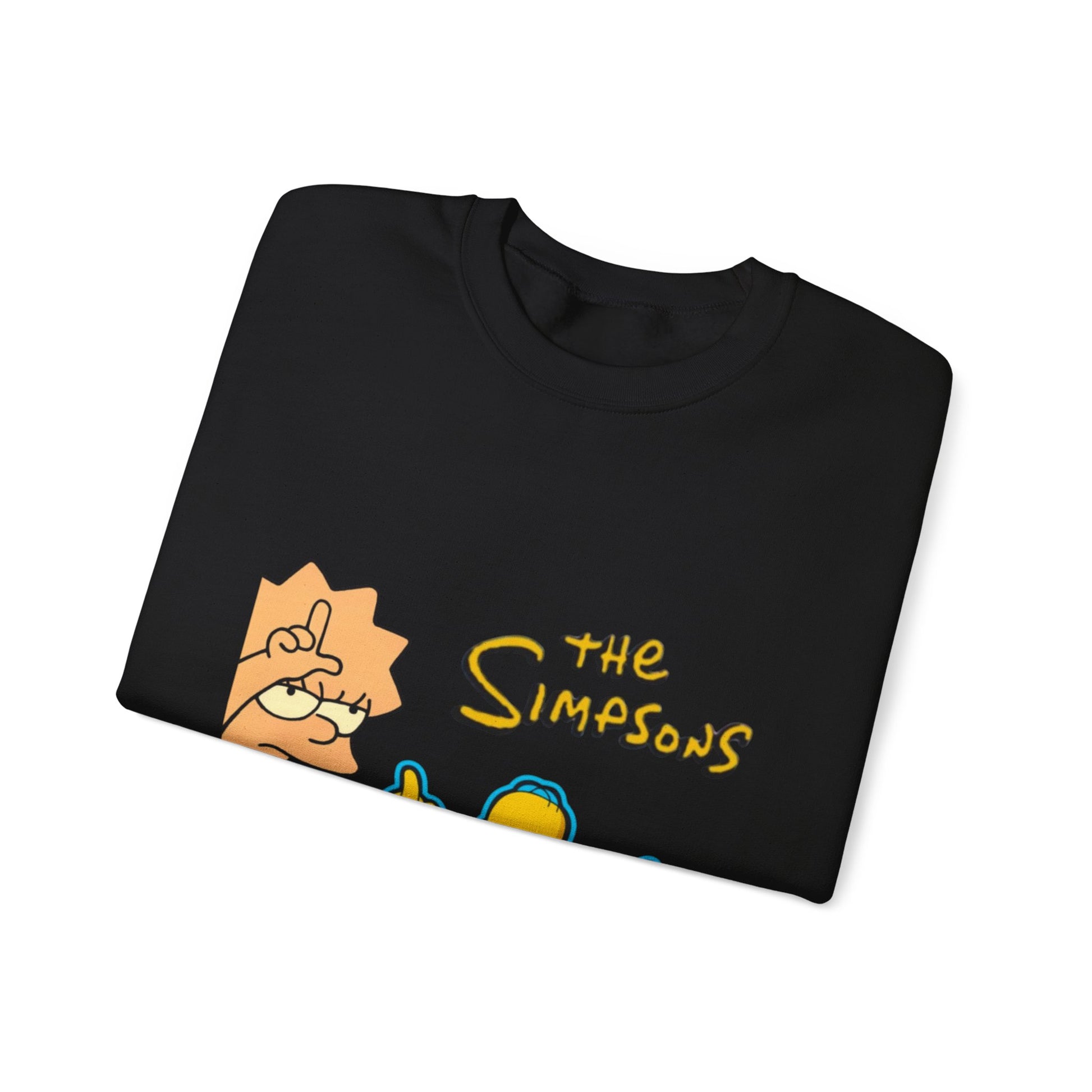 Simpsons Crewneck Sweatshirt - Funny Gifts for Cartoon Lovers, Cozy Lounge Wear, Unisex Sweatshirt, Gift for Dad, Unique Gift Ideas