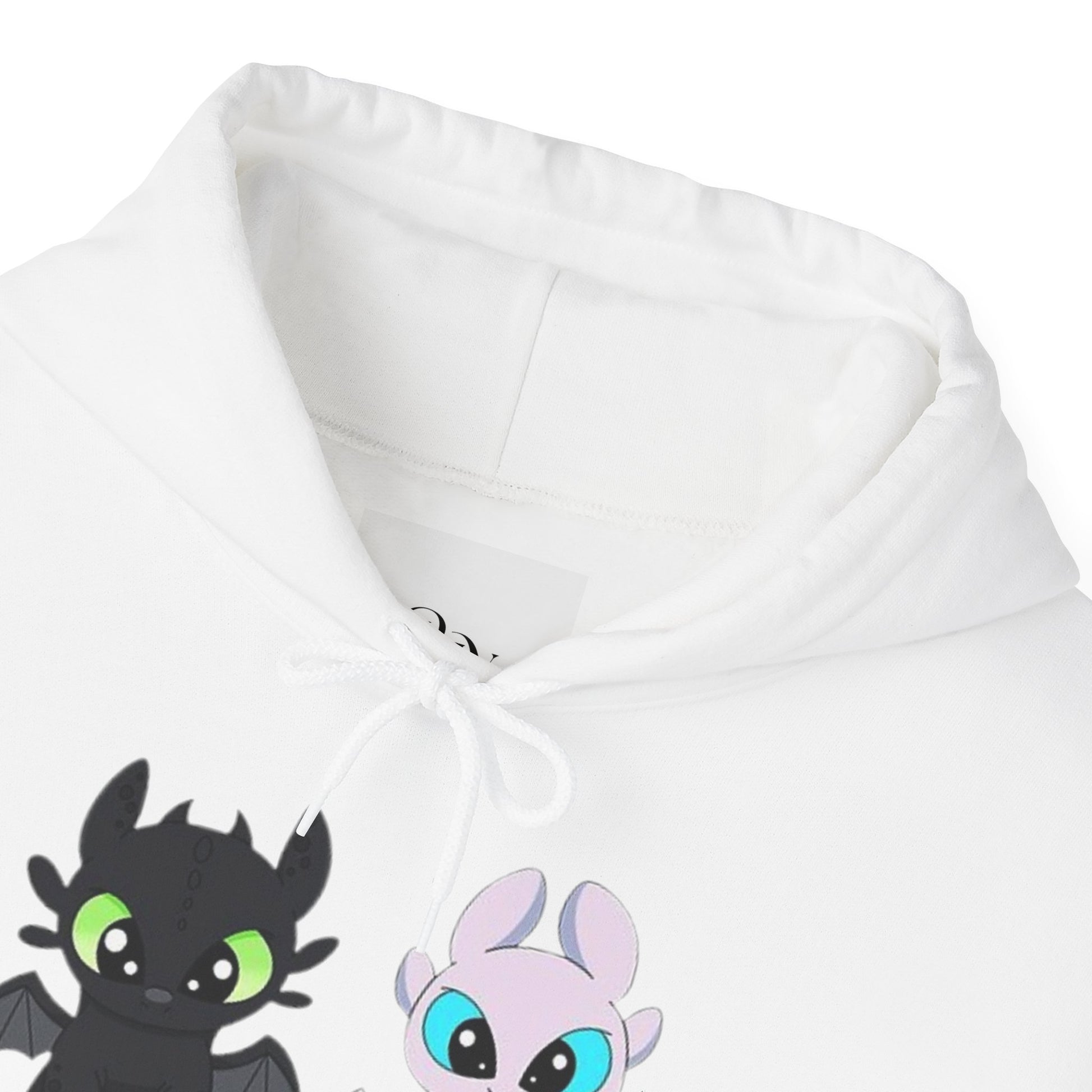Cute Dragon & Monster Unisex Hoodie, Cozy Sweatshirt for Kids and Adults, Funny Gift for Halloween, Anime Lovers, Stylish Casual Wear