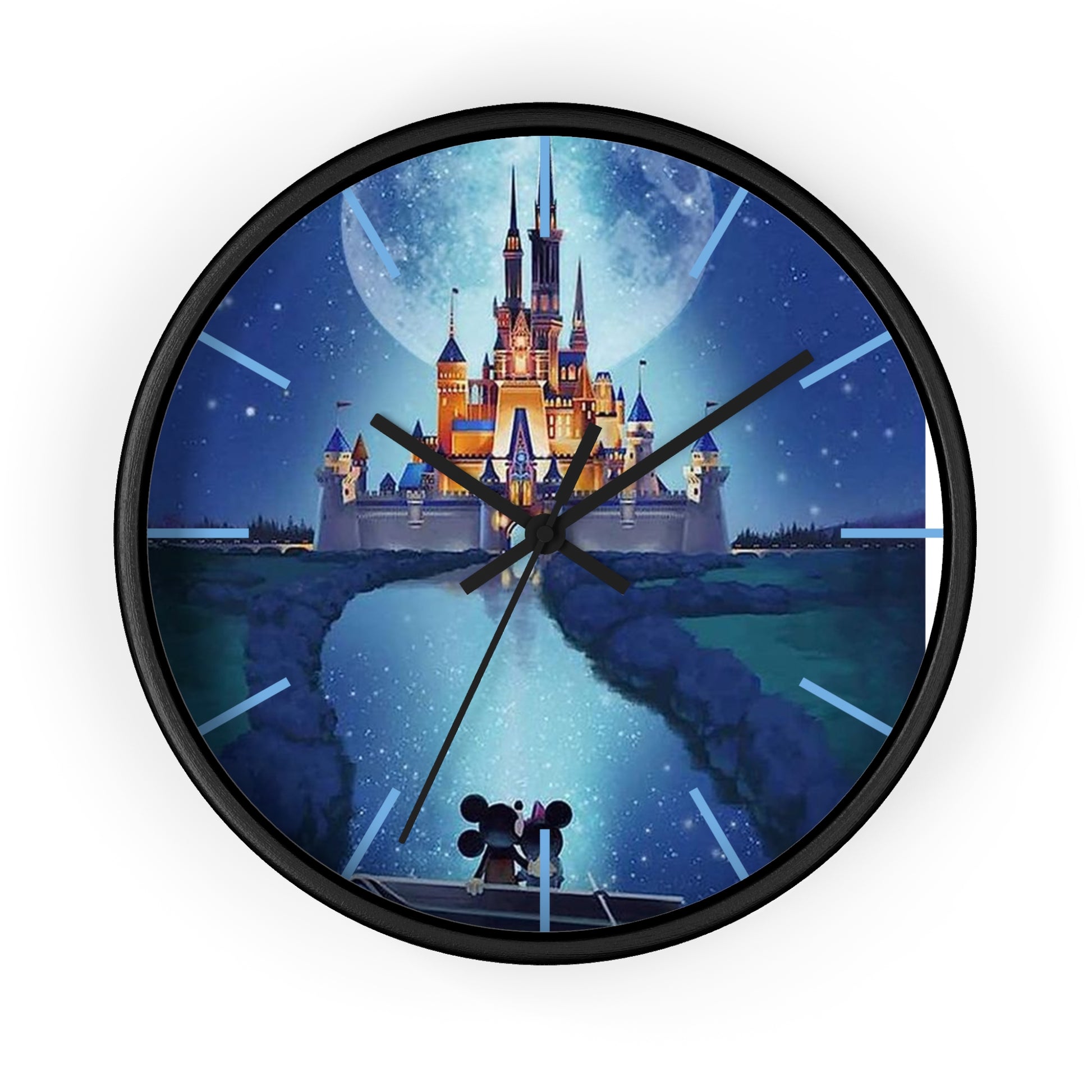 Whimsical Disney Castle Wall Clock, Magical Home Decor, Kids Room Clock, Gift for Disney Lovers, Fairytale Timepiece