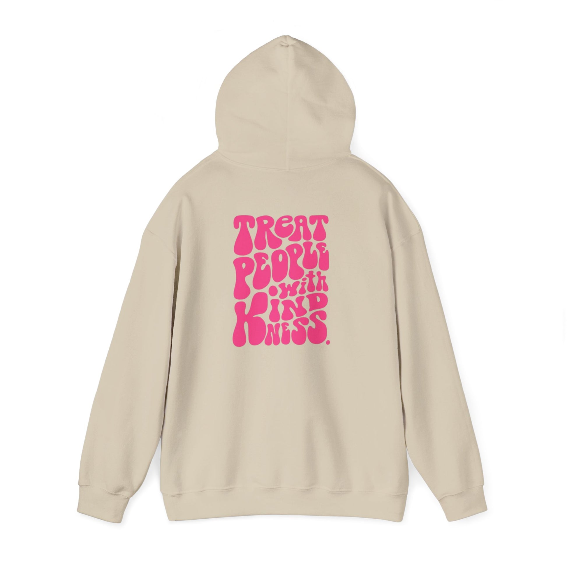 COOL PRINTS Kind People Hoodie - Unisex Heavy Blend Sweatshirt, Cozy Gift, Inspirational Apparel, Trendy Streetwear, Perfect for Any Occasion