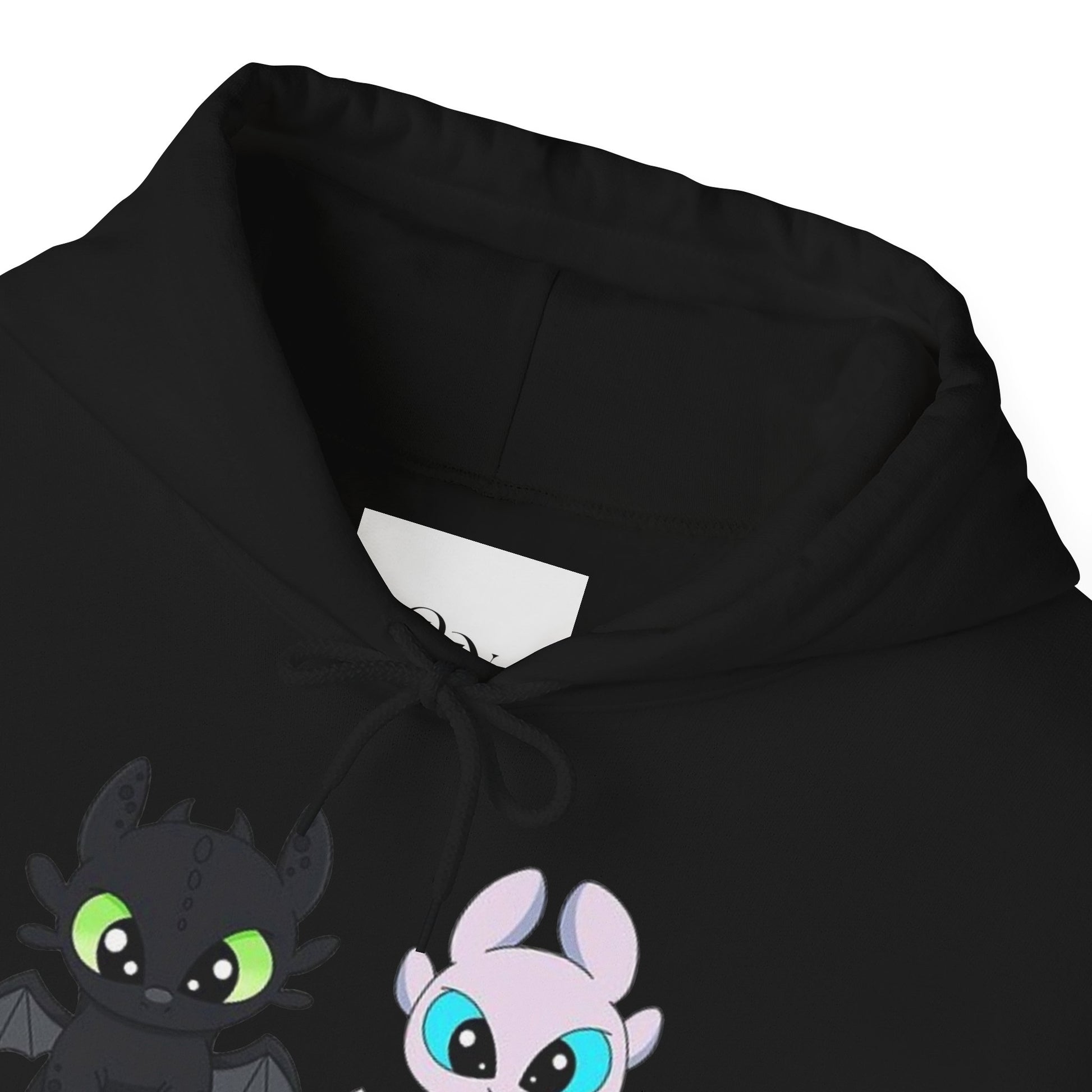 Cute Dragon & Monster Unisex Hoodie, Cozy Sweatshirt for Kids and Adults, Funny Gift for Halloween, Anime Lovers, Stylish Casual Wear