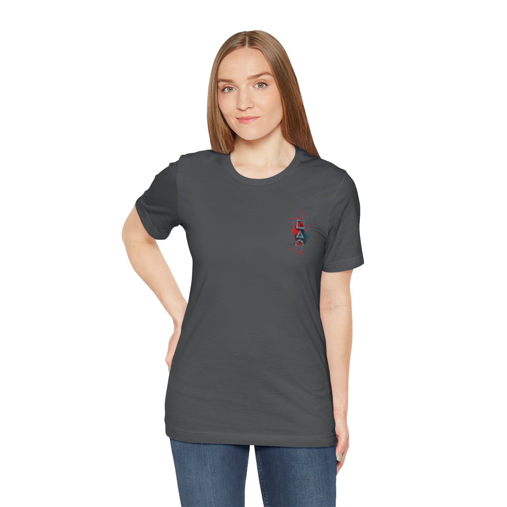 Squid Game Inspired Unisex Tee, Gaming Shirt, Nostalgic Graphic Tee, Gift for Fans, Casual Wear