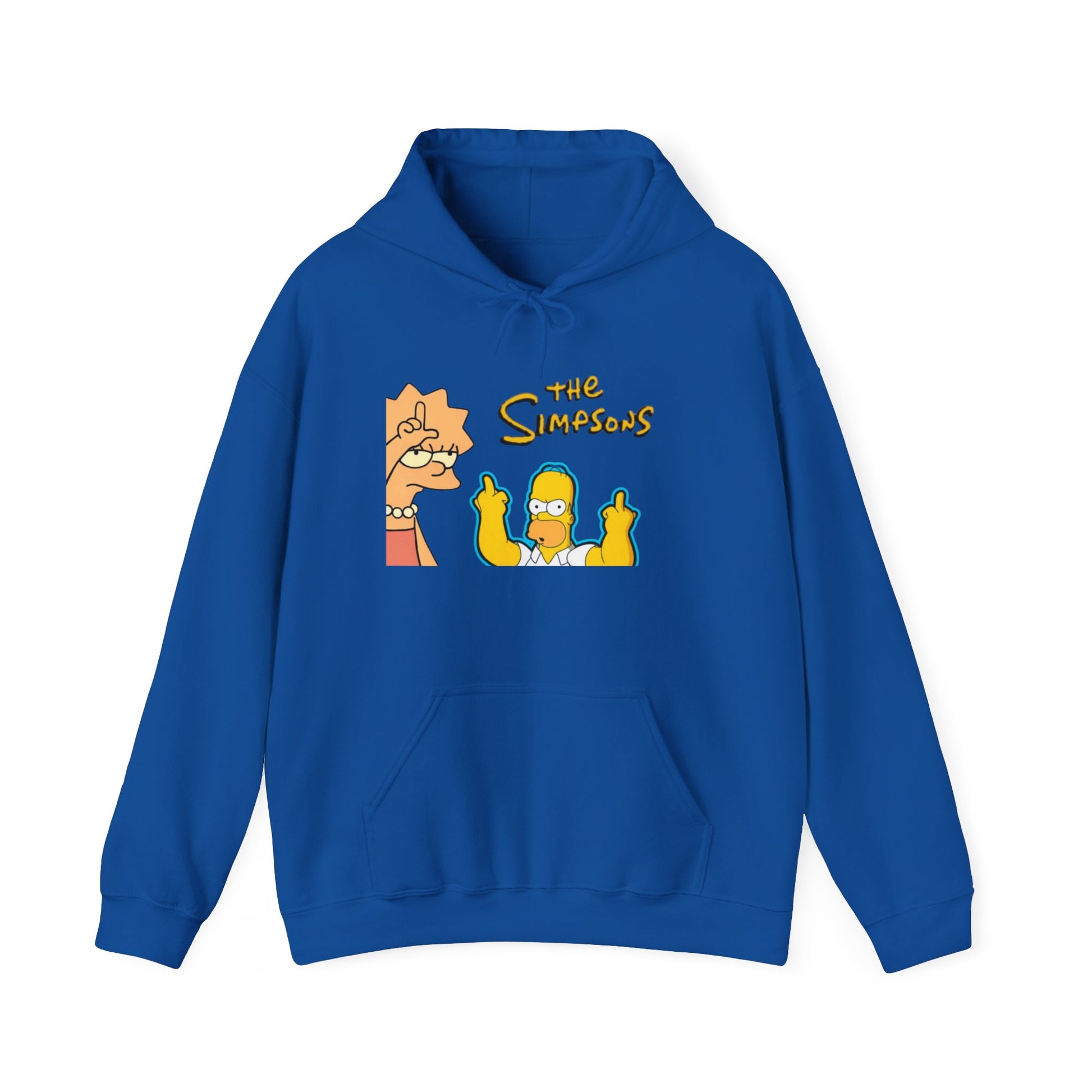 Simpsons Unisex Heavy Blend Hoodie | Cozy Gift for Fans, Graphic Sweatshirt, Fun Cartoon Apparel, Casual Wear, Unique Holiday Gift
