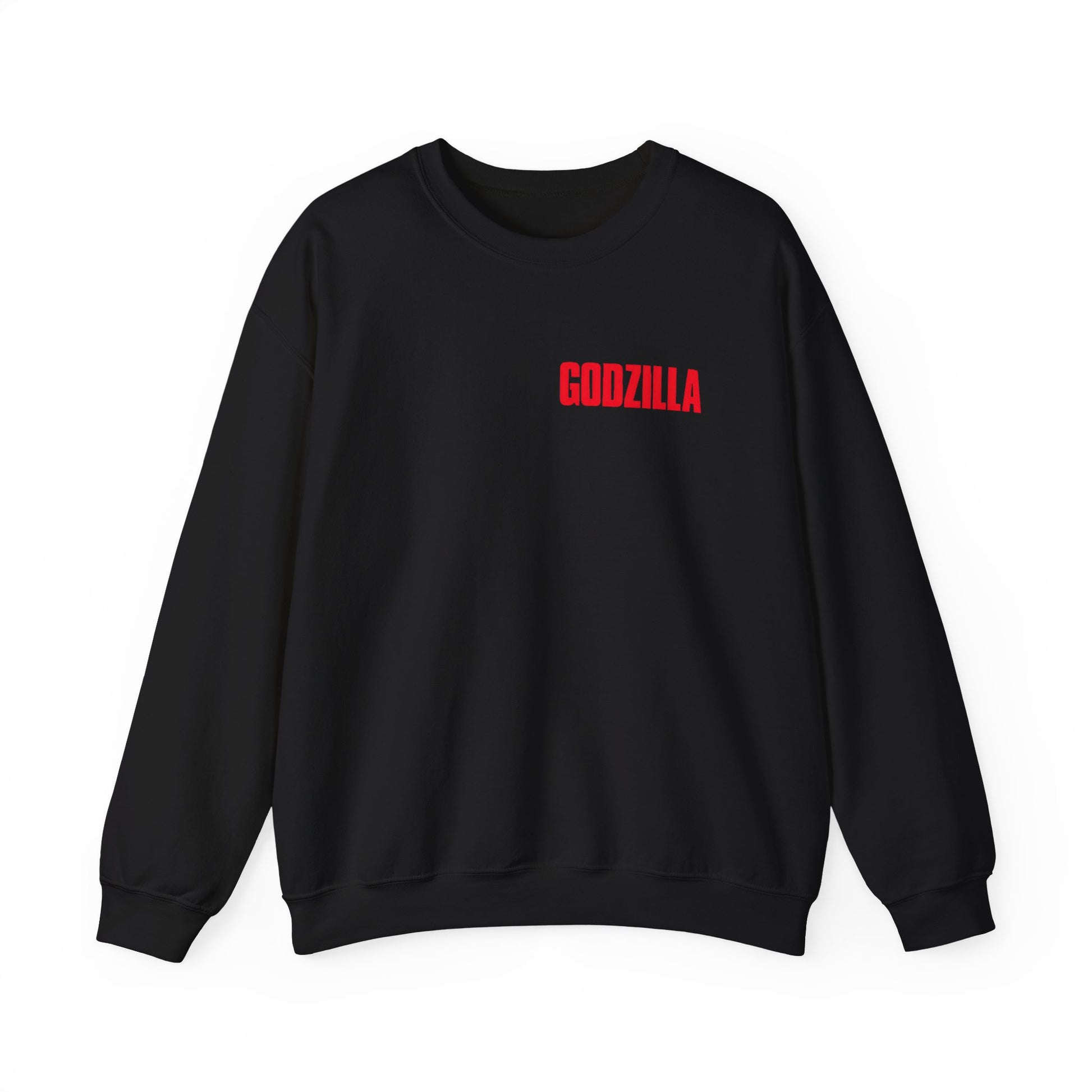 Godzilla Unisex Heavy Blend Crewneck Sweatshirt, Casual Wear, Movie Merch, Gift for Fans, Cozy Layering for All Seasons, Unique Streetwear