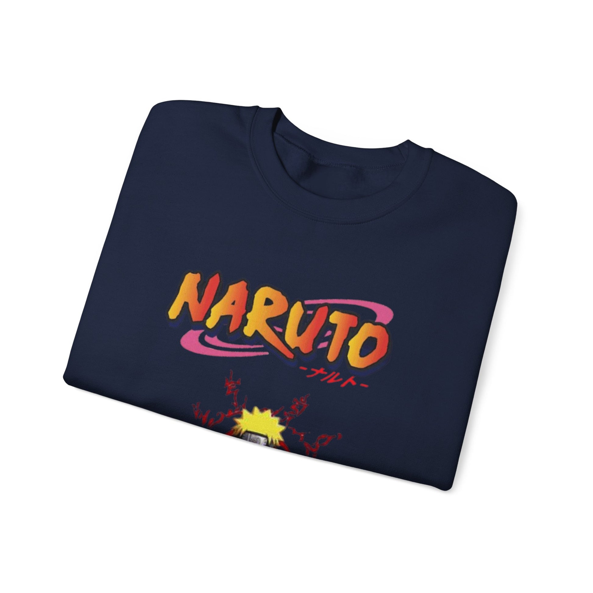 Naruto Inspired Unisex Crewneck Sweatshirt, Anime Apparel, Gift for Fans, Cozy Fashion, Streetwear, Casual Style