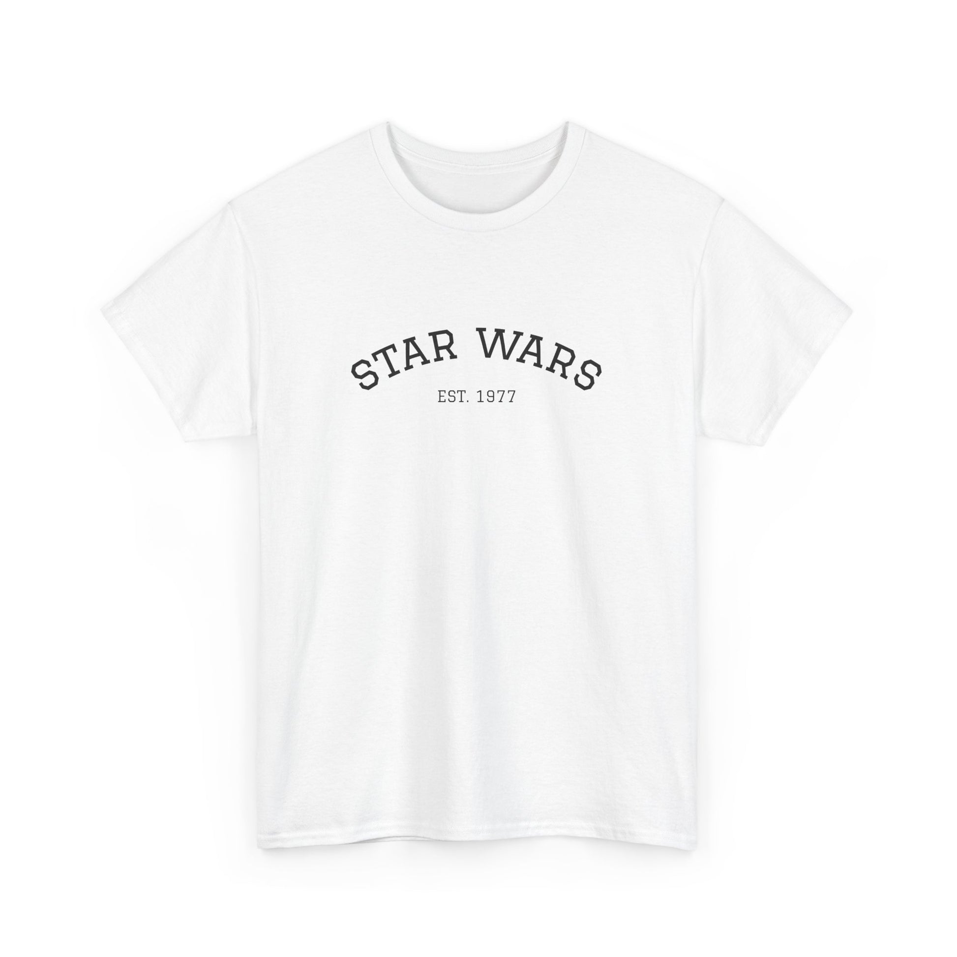 Star Wars Unisex Heavy Cotton Tee - Retro Sci-Fi Shirt, Geek Fashion, Movie Buff Gift, Casual Wear, Fan Merchandise