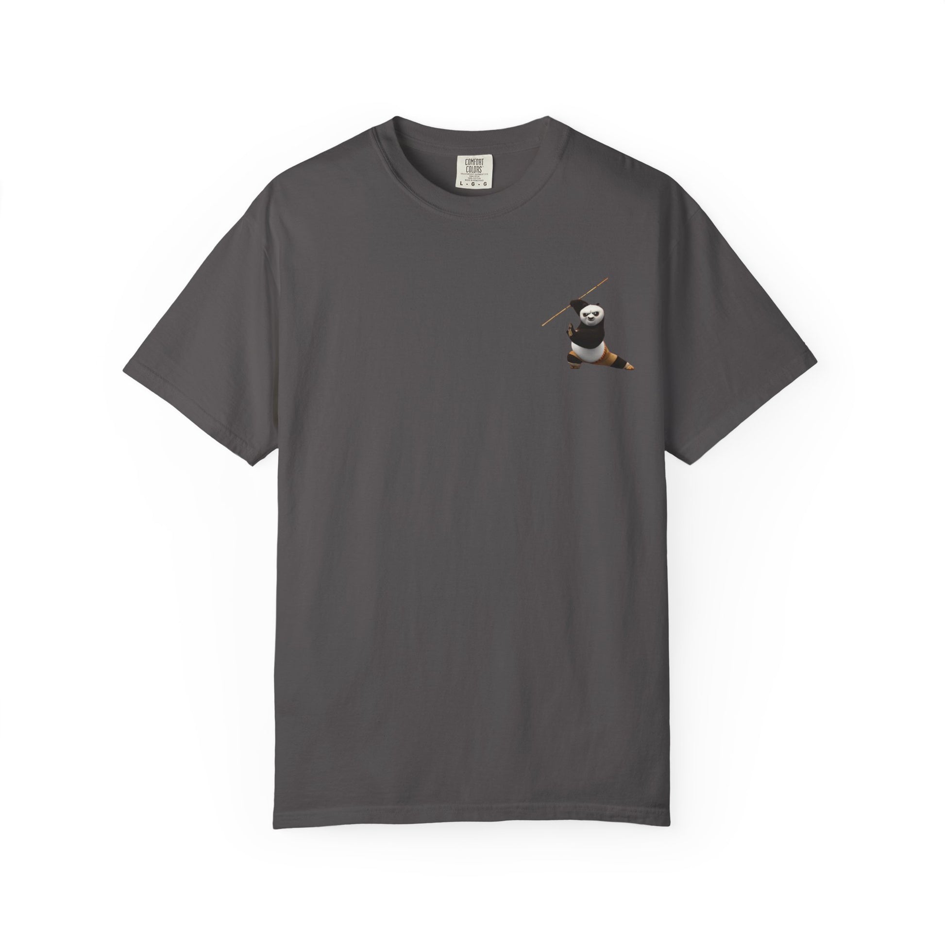 Kung Fu Panda Unisex Garment-Dyed T-Shirt, Cute Panda Tee, Movie Merchandise, Casual Wear, Gift for Fans