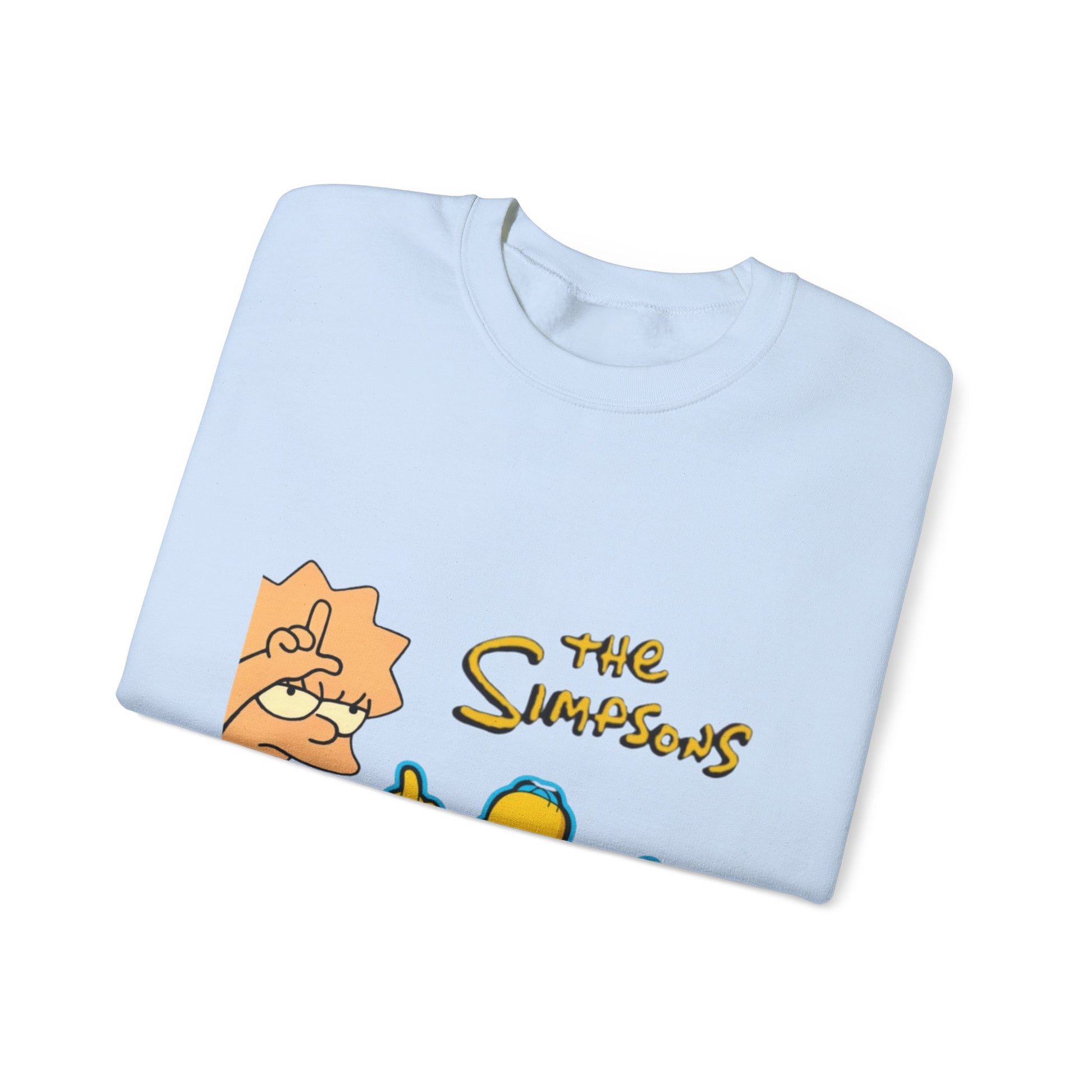 Simpsons Crewneck Sweatshirt - Funny Gifts for Cartoon Lovers, Cozy Lounge Wear, Unisex Sweatshirt, Gift for Dad, Unique Gift Ideas