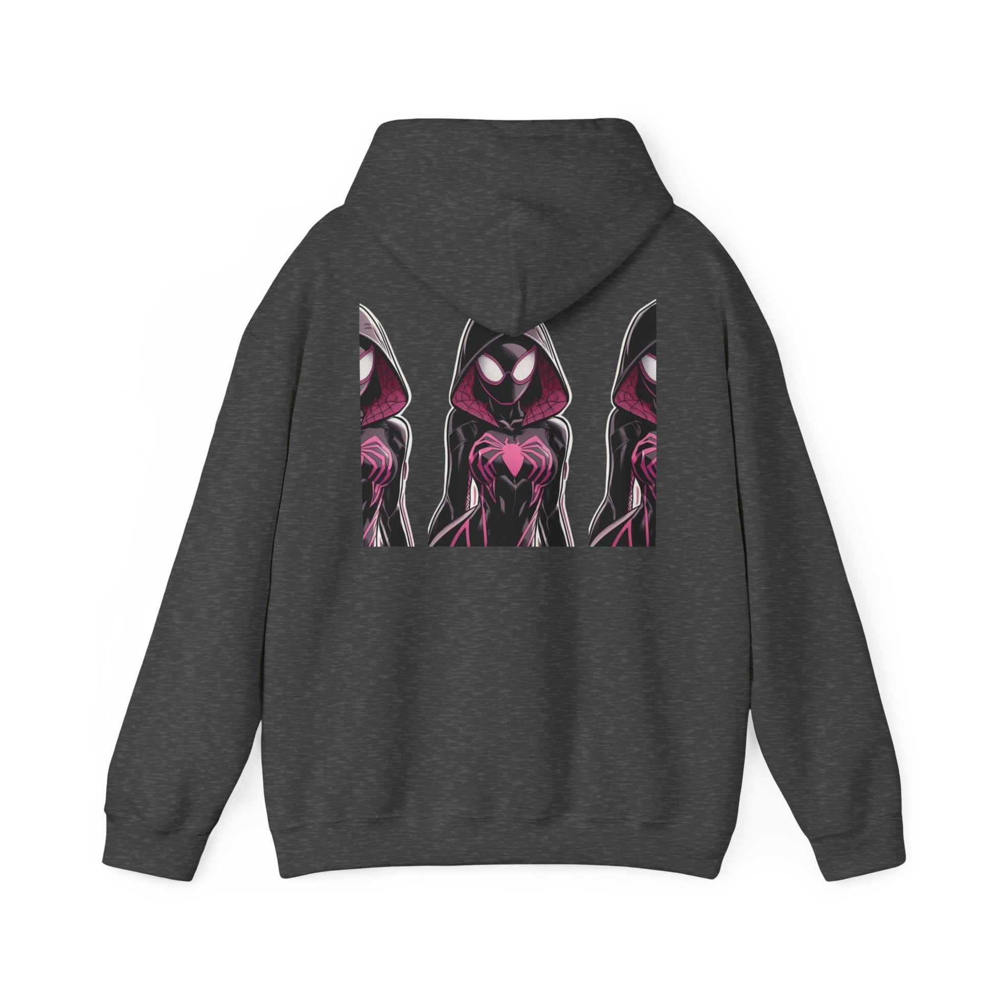 Spider-Inspired Unisex Hoodie for Fans, Stylish Graphic Sweatshirt, Perfect Gift for Comic Lovers, Cozy Casual Wear, Halloween Costume