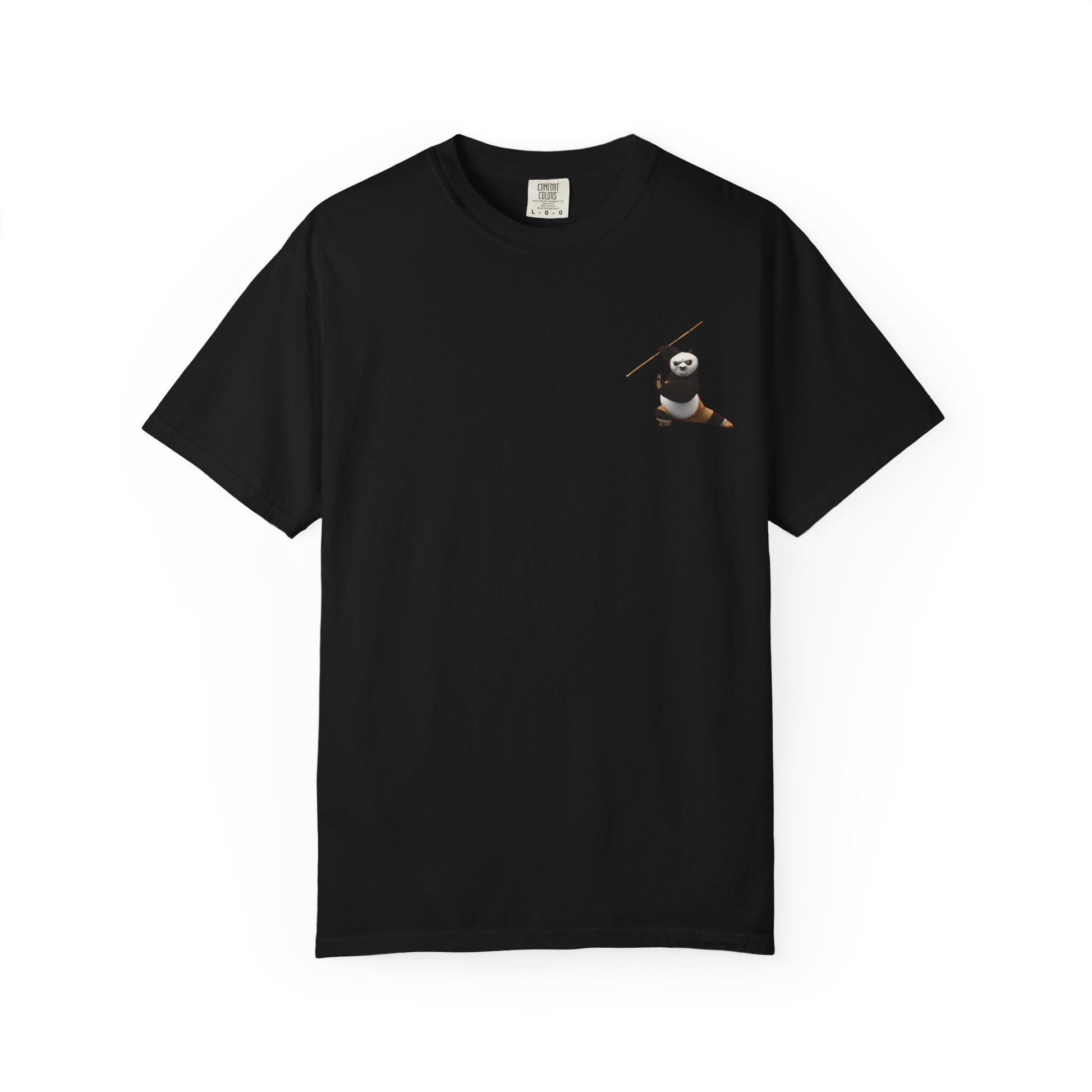Kung Fu Panda Unisex Garment-Dyed T-Shirt, Cute Panda Tee, Movie Merchandise, Casual Wear, Gift for Fans