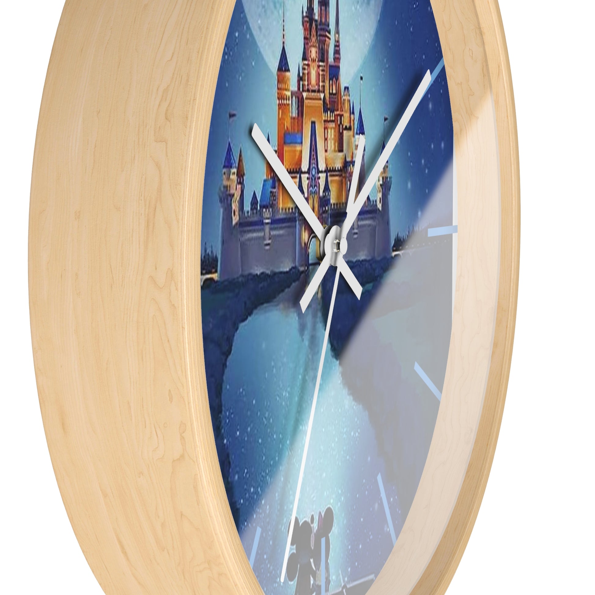 Whimsical Disney Castle Wall Clock, Magical Home Decor, Kids Room Clock, Gift for Disney Lovers, Fairytale Timepiece