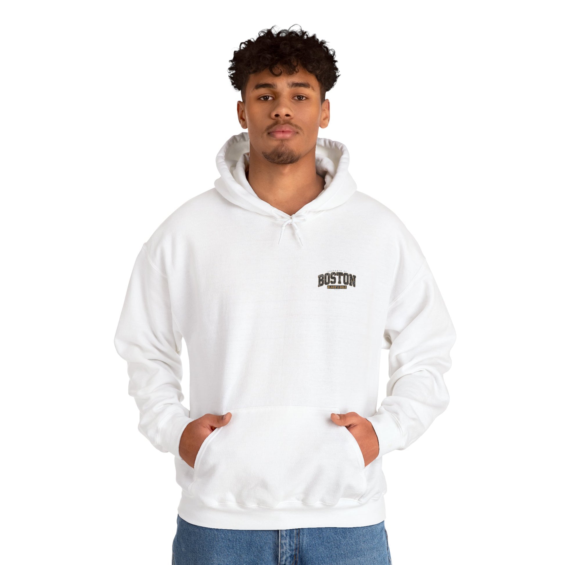 cool print Stylish Boston Hoodie, Cozy Sweatshirt for All Seasons, Unisex Streetwear, Perfect Gift for Boston Fans, Casual Layering Essential