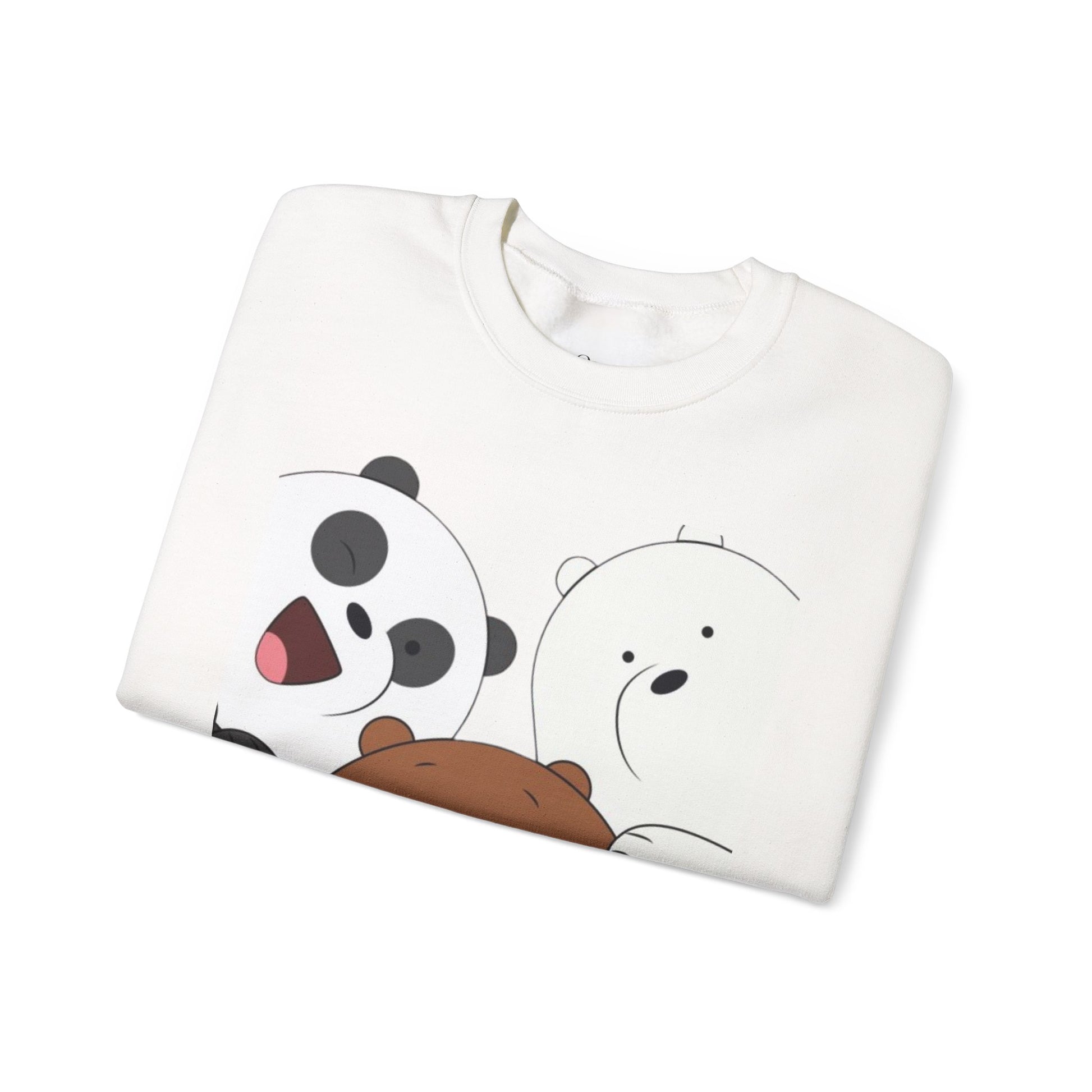 Cute Animal Friends Crewneck Sweatshirt, Cozy Sweatshirt, Gift for Animal Lovers, Funny Crewneck, Cute Cartoon Sweatshirt, Winter Fashion