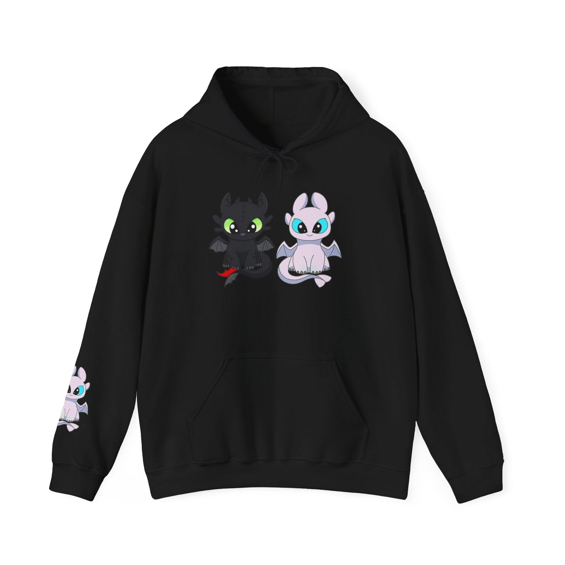 Cute Cartoon Creature Hoodie, Unisex Sweatshirt for All Seasons, Cozy Gift for Friends, Fun Apparel for Kids and Adults, Great for [...]