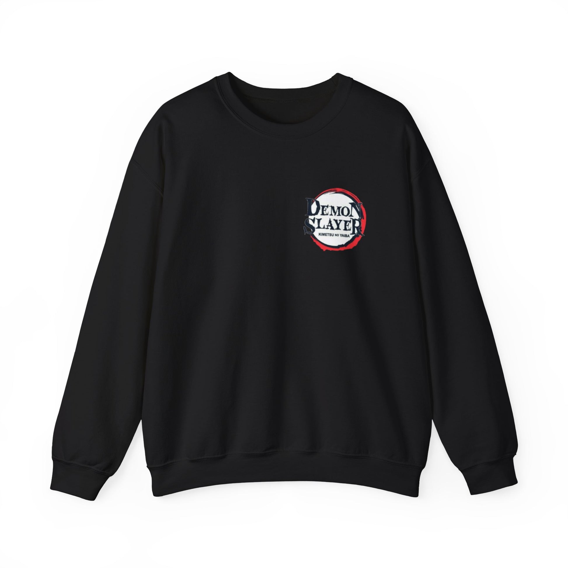 Demon Slayer Crewneck Sweatshirt, Unisex Anime Pullover, Cozy Sweatshirt for Fans, Perfect Gift for Birthdays, Halloween, and Cosplay