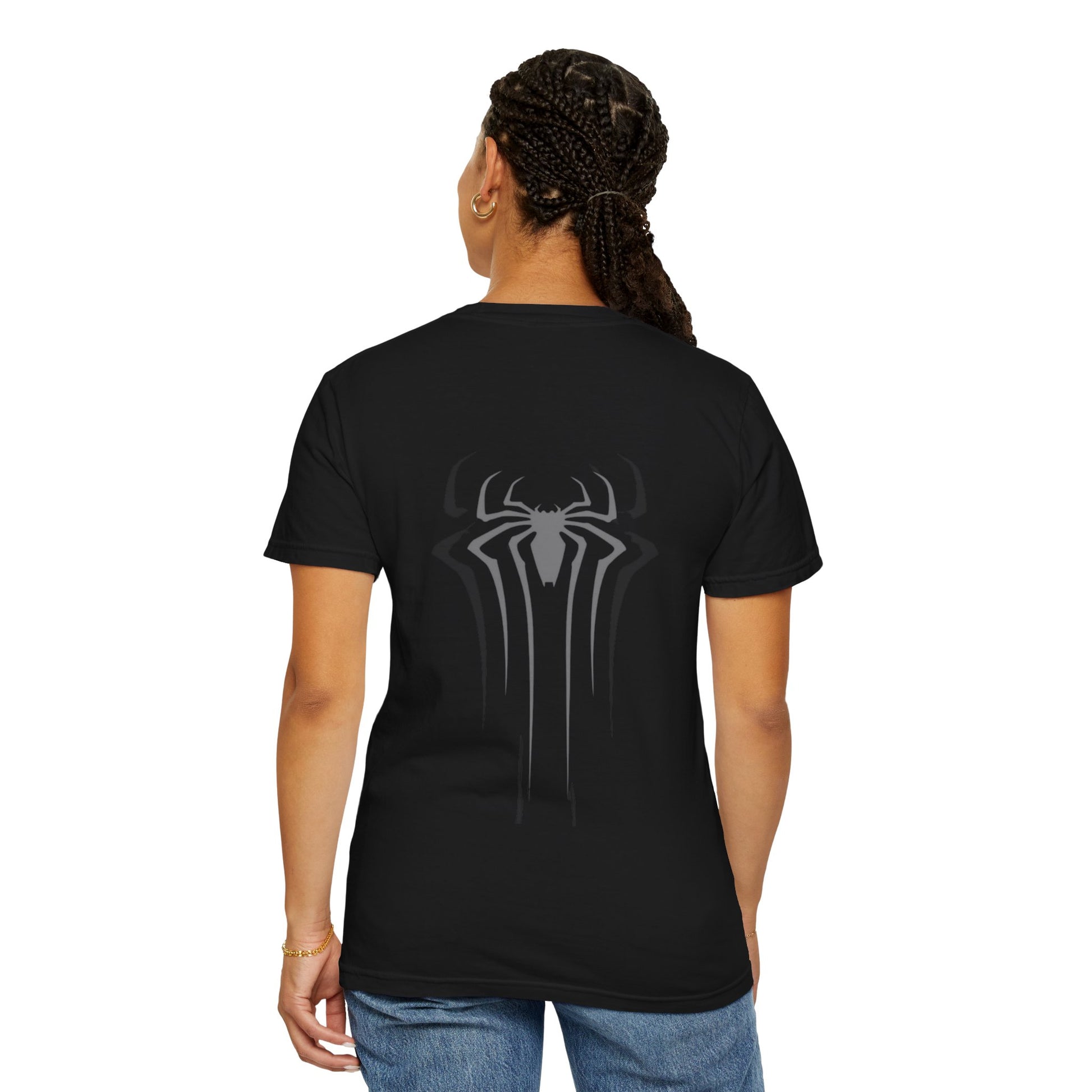 Marvel Spider-Man Unisex Garment-Dyed T-Shirt, Superhero Tee, Comic Fan Gift, Casual Wear, Birthday, Kids Clothing
