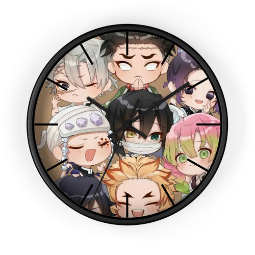 Anime Character Wall Clock - Perfect for Home Decor, Gift for Fans, Room Accessory, and Collectibles