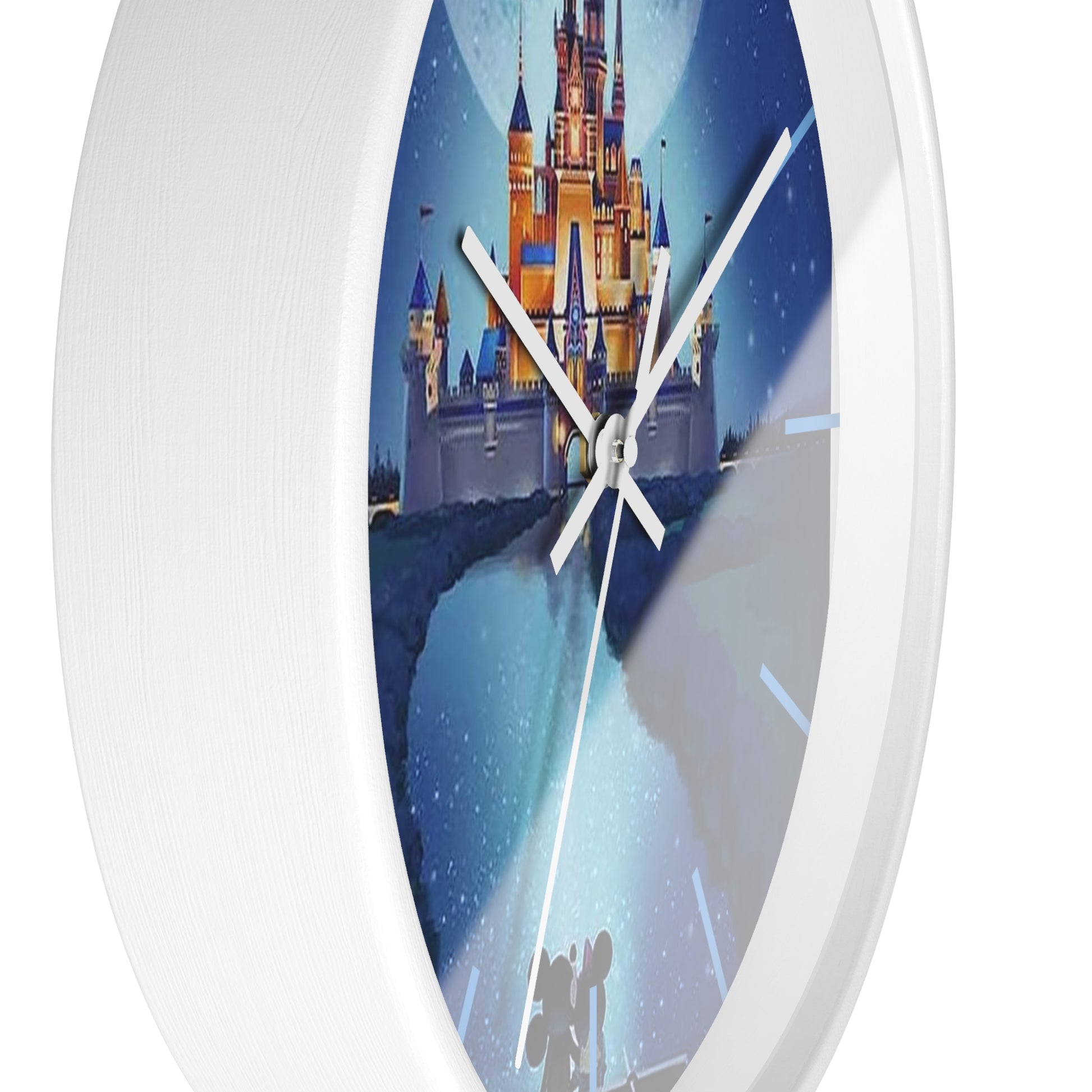 Whimsical Disney Castle Wall Clock, Magical Home Decor, Kids Room Clock, Gift for Disney Lovers, Fairytale Timepiece