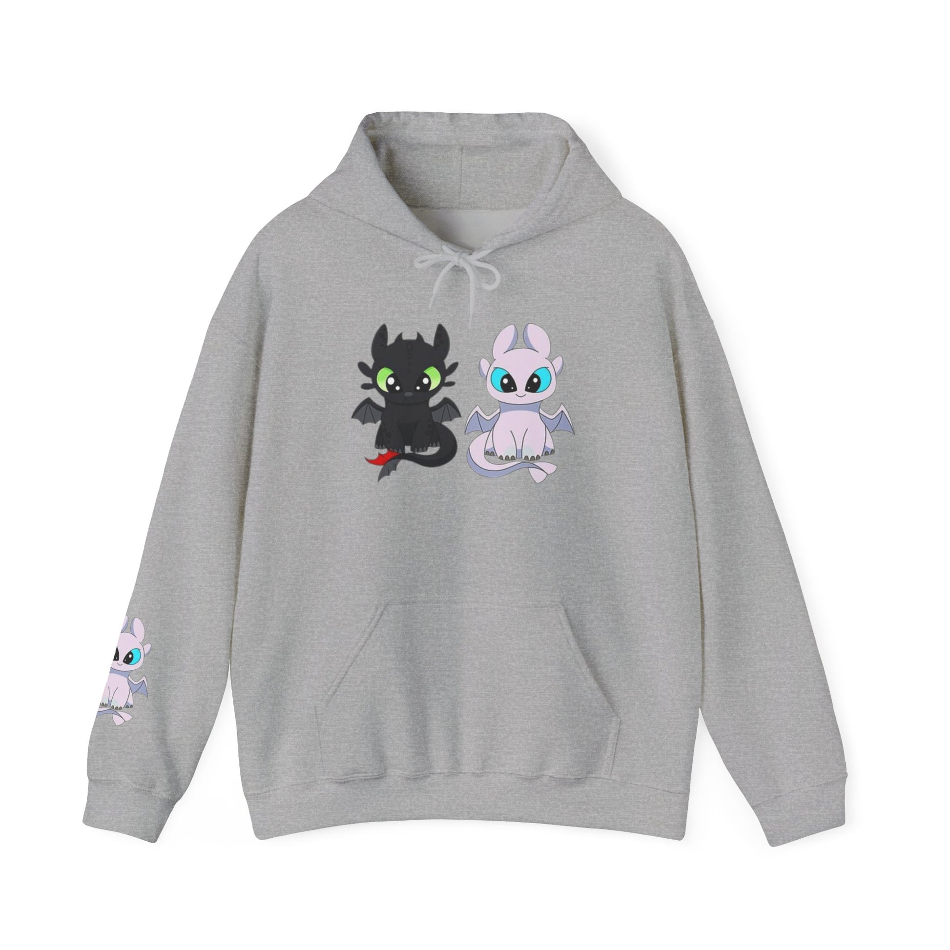 Cute Cartoon Creature Hoodie, Unisex Sweatshirt for All Seasons, Cozy Gift for Friends, Fun Apparel for Kids and Adults, Great for [...]