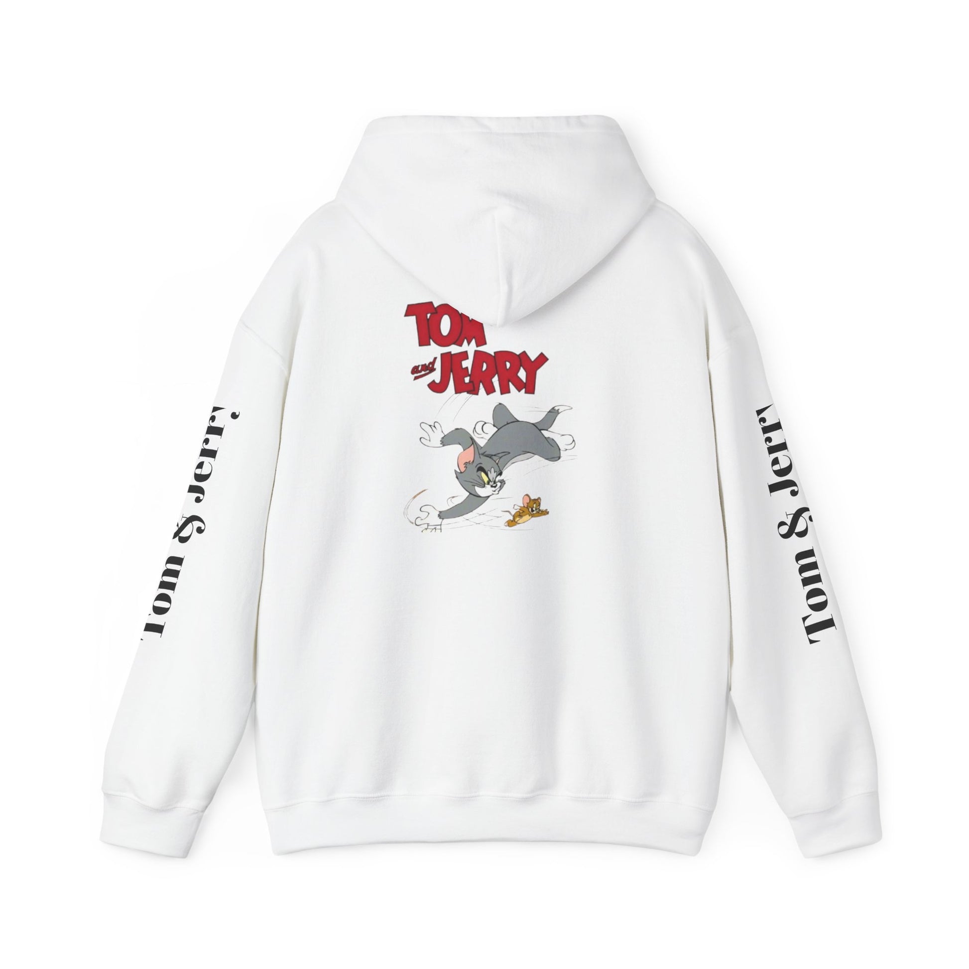 Tom and Jerry Unisex Hoodie - Vintage Cartoon Sweatshirt for Fans, Cozy Gift for Birthdays, Perfect for All Seasons, Casual Wear