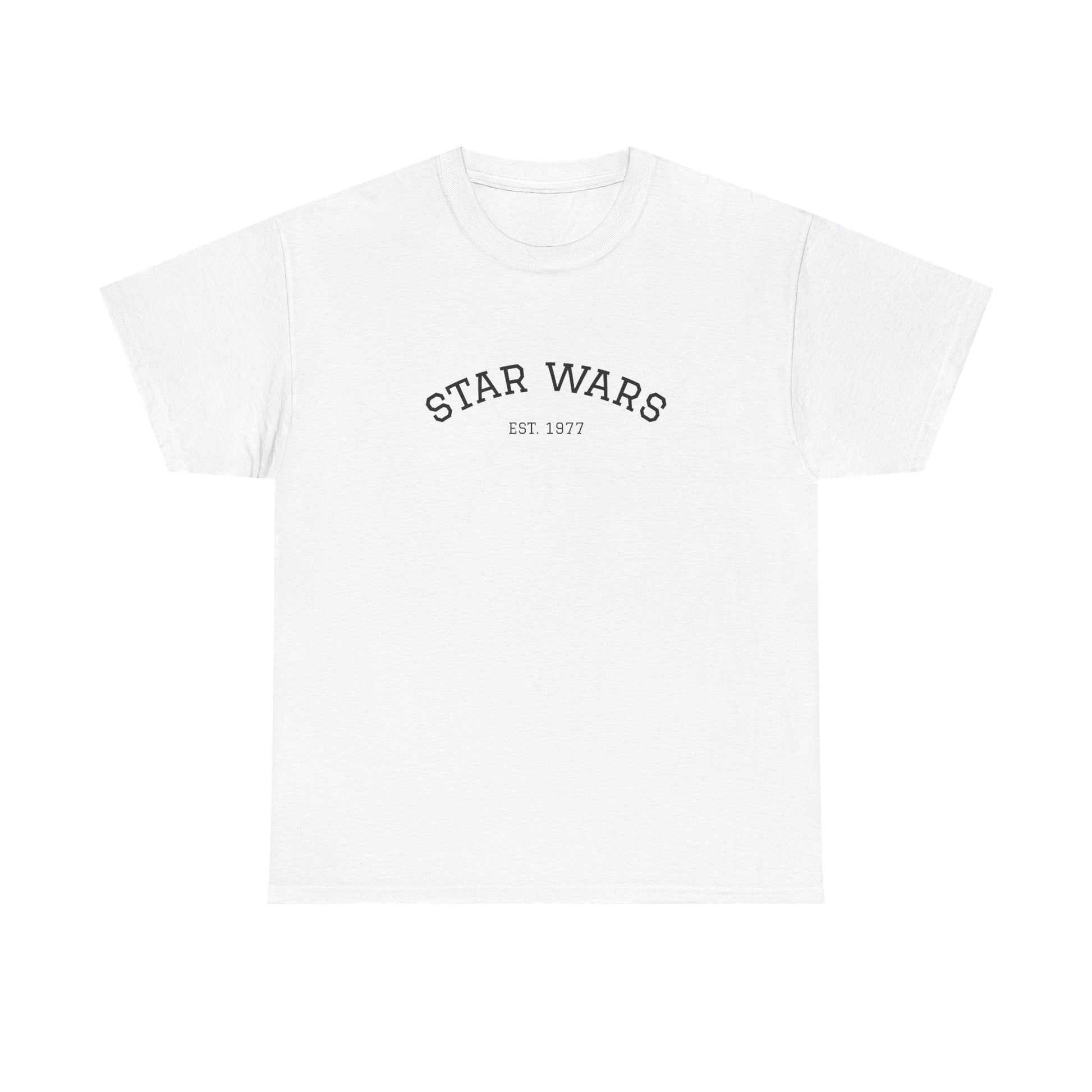 Star Wars Unisex Heavy Cotton Tee - Retro Sci-Fi Shirt, Geek Fashion, Movie Buff Gift, Casual Wear, Fan Merchandise