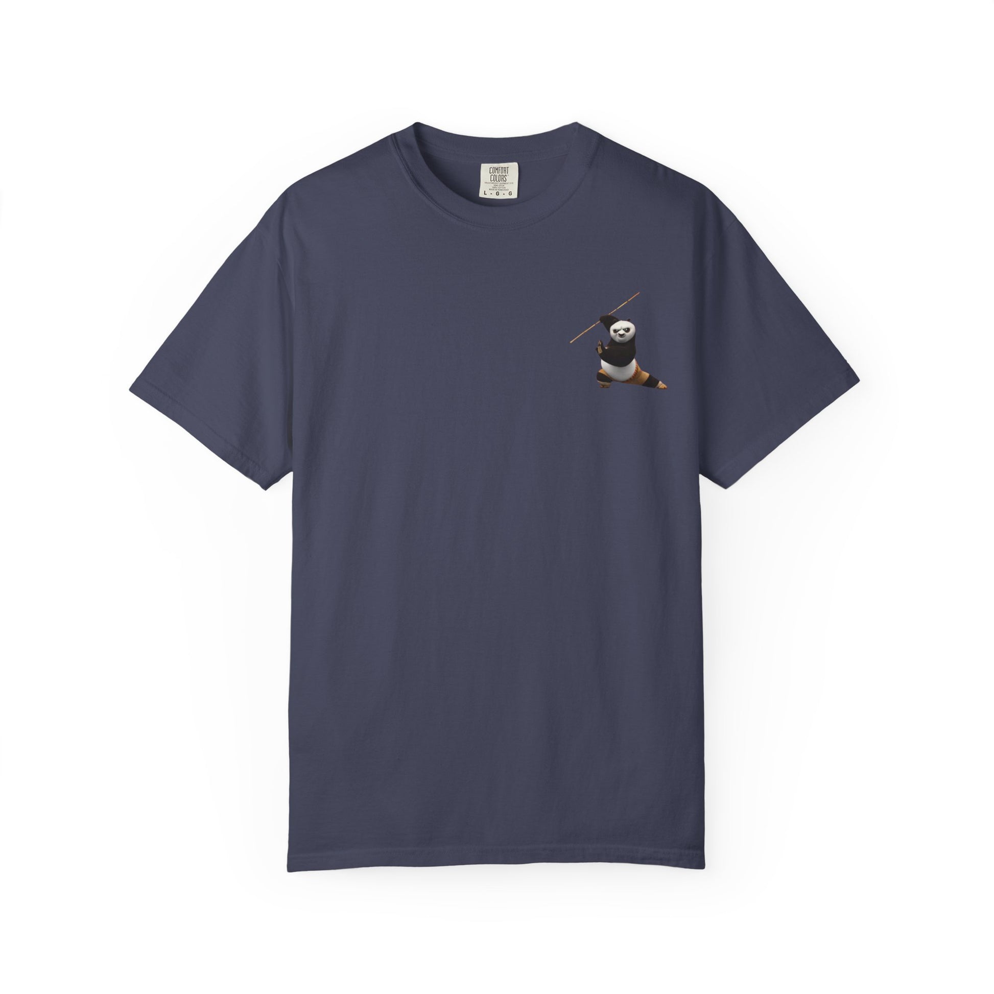 Kung Fu Panda Unisex Garment-Dyed T-Shirt, Cute Panda Tee, Movie Merchandise, Casual Wear, Gift for Fans