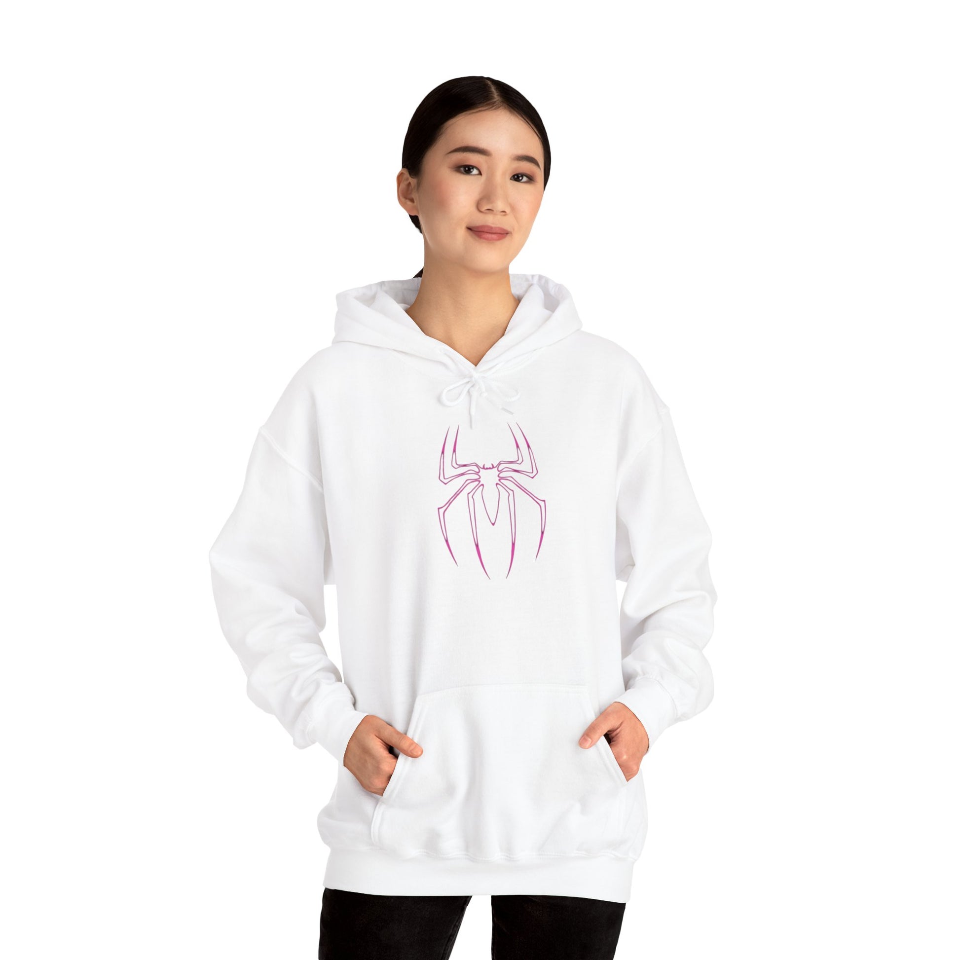 Spider-Inspired Unisex Hoodie for Fans, Stylish Graphic Sweatshirt, Perfect Gift for Comic Lovers, Cozy Casual Wear, Halloween Costume