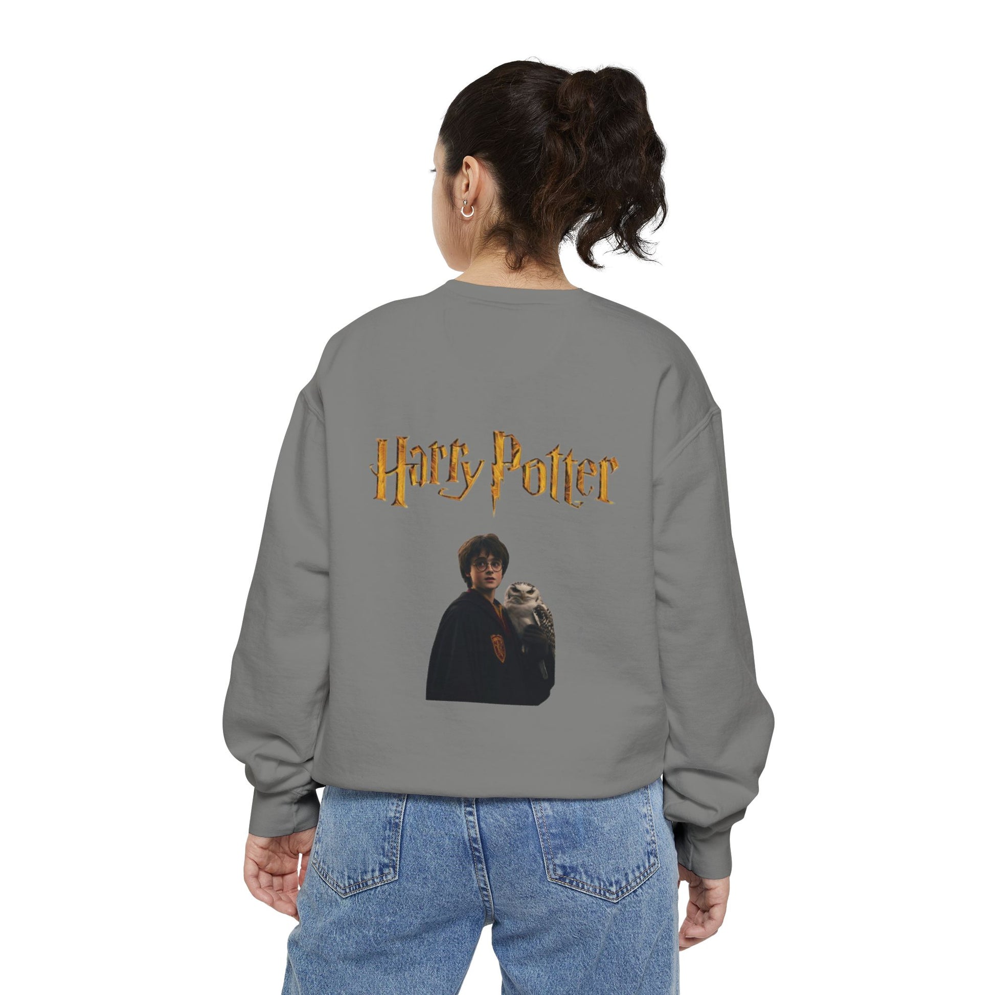 Harry Potter Unisex Sweatshirt, Cozy Sweatshirt, Gift for Potterheads, Movie Merch, Casual Wear, Layering Piece, Fan Apparel