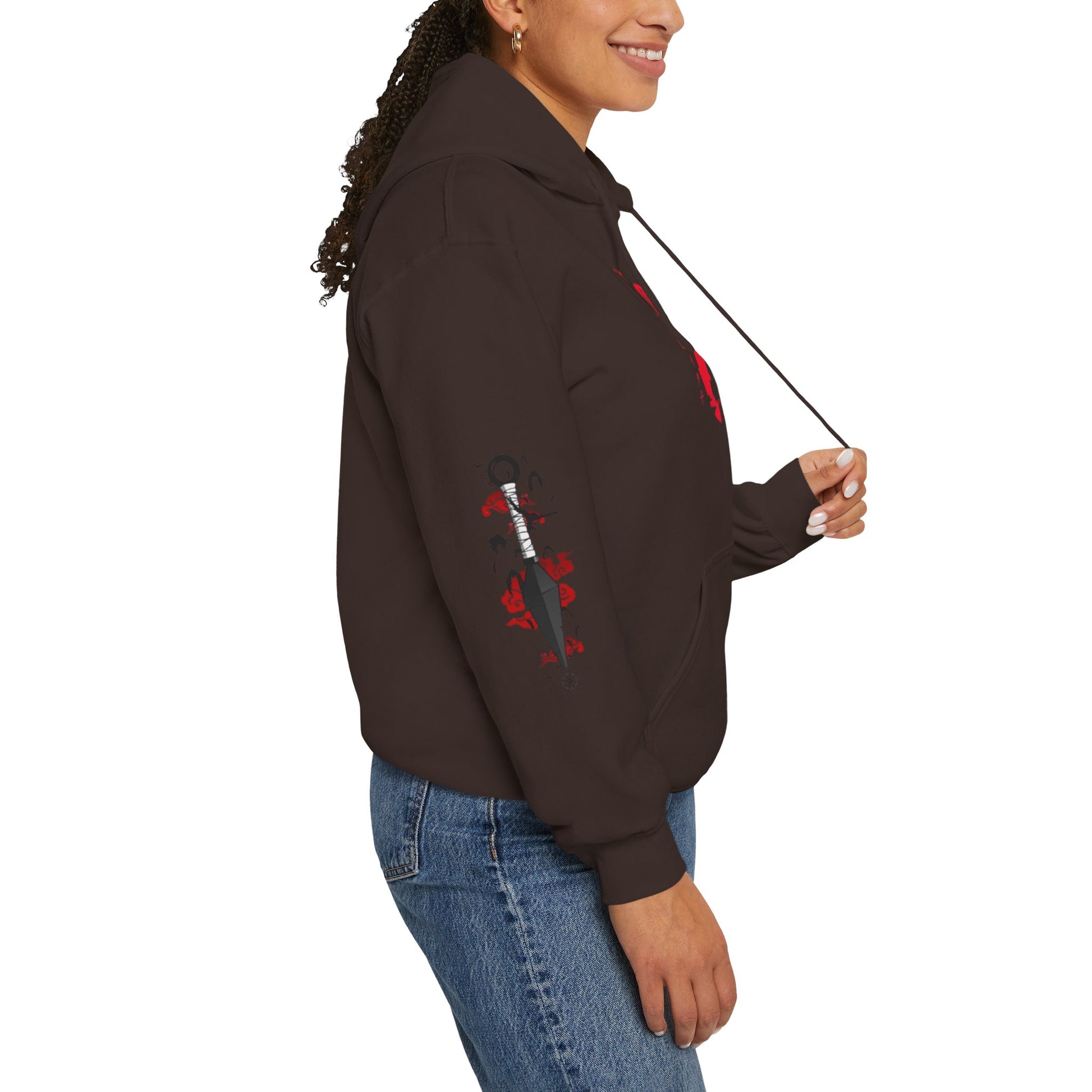 Naruto Anime-Inspired Hooded Sweatshirt, Cozy Unisex Hoodie, Gift for Fans, Streetwear Fashion, Casual Wear, Seasonal Style