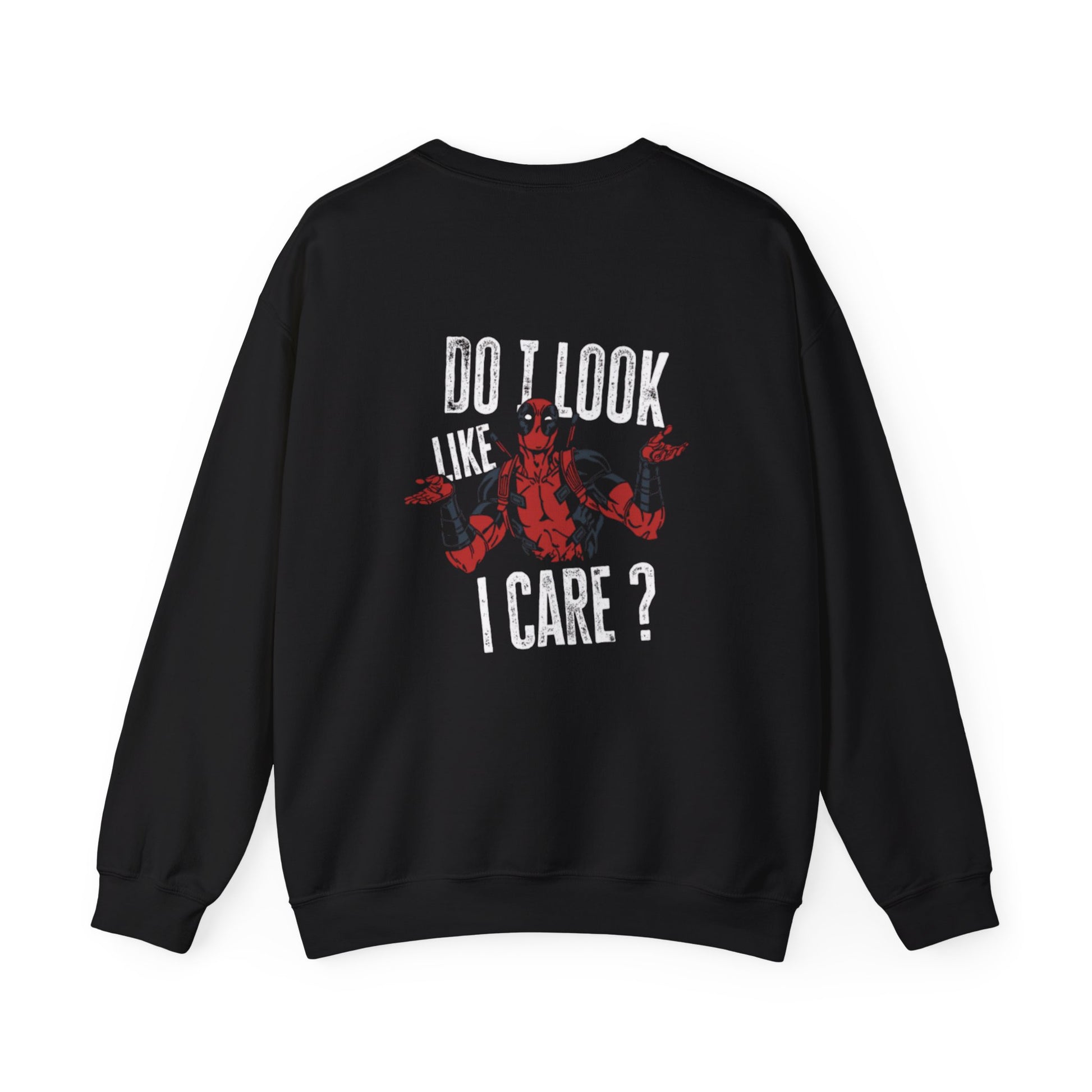 DEADPOOL Humorous Unisex Sweatshirt, Cozy Crewneck, Gift for Friends, Casual Wear, Fun Statement Sweatshirt